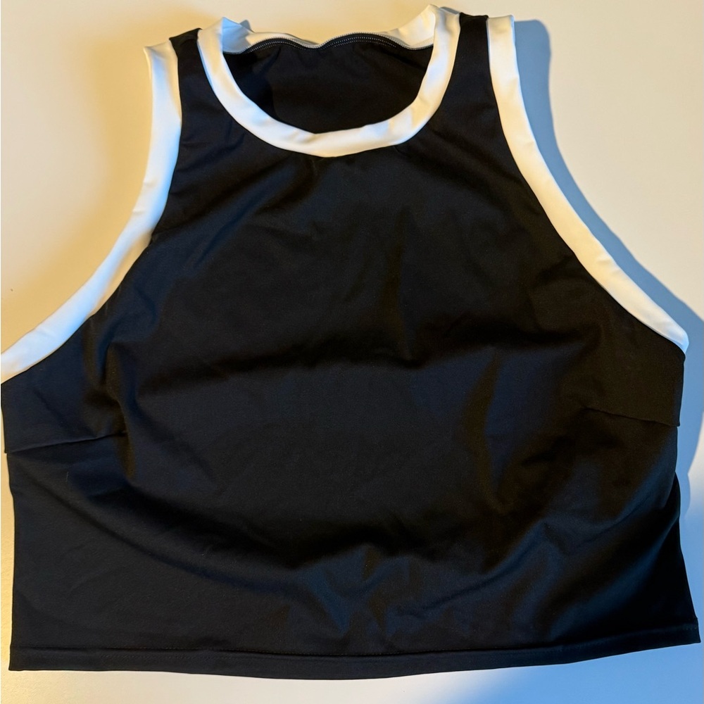 & Other Stories Black and White Tank Top